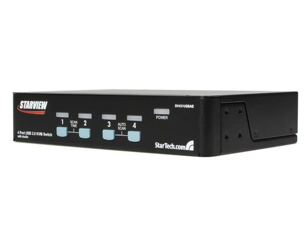 Startech.Com 4 Port Starview Usb Kvm Switch With Audio