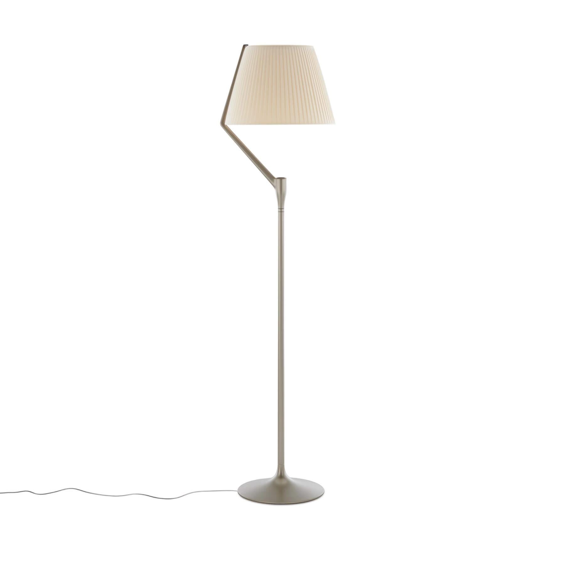 Kartell Angelo Stone Floor Light Titanium Floor Lighting Silver Designer Floor Lamp