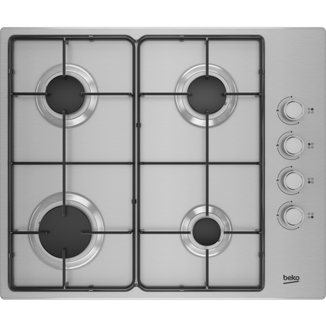 Beko Cihyg21sx 61cm Gas Hob Stainless Steel Euronics