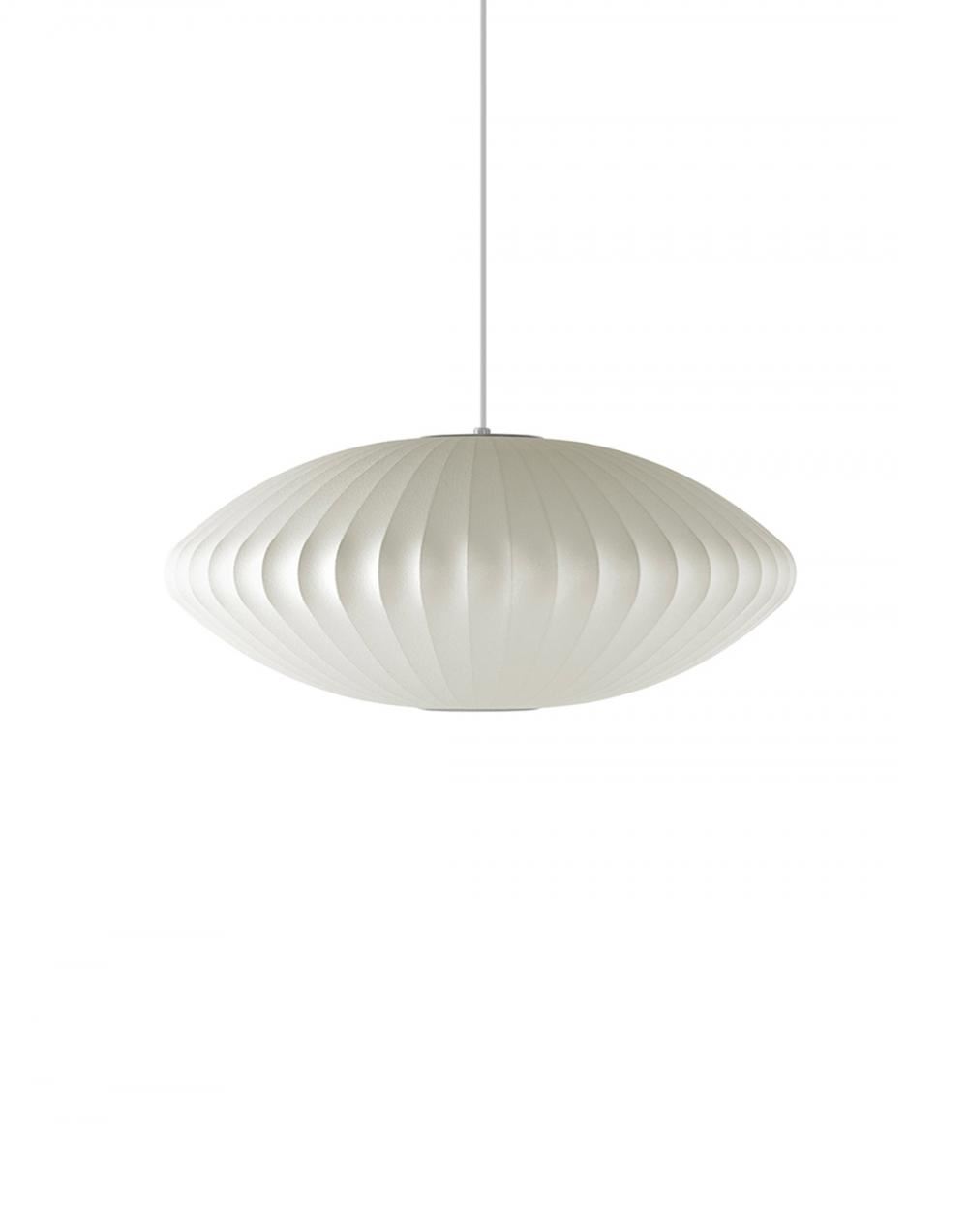 George Nelson Saucer Pendant Medium White Designer Pendant Lighting