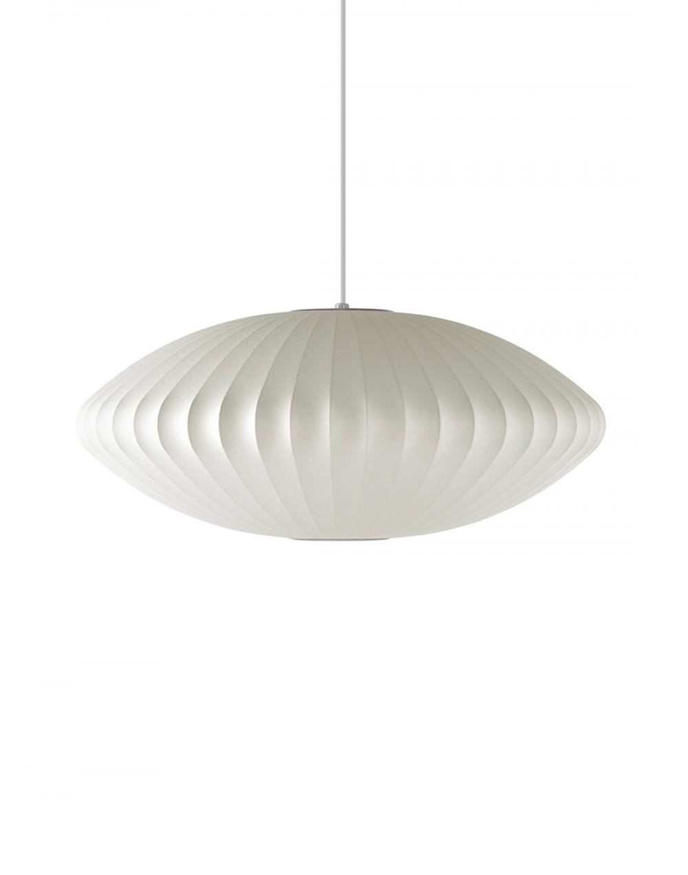 George Nelson Saucer Pendant Extra Large White Designer Pendant Lighting