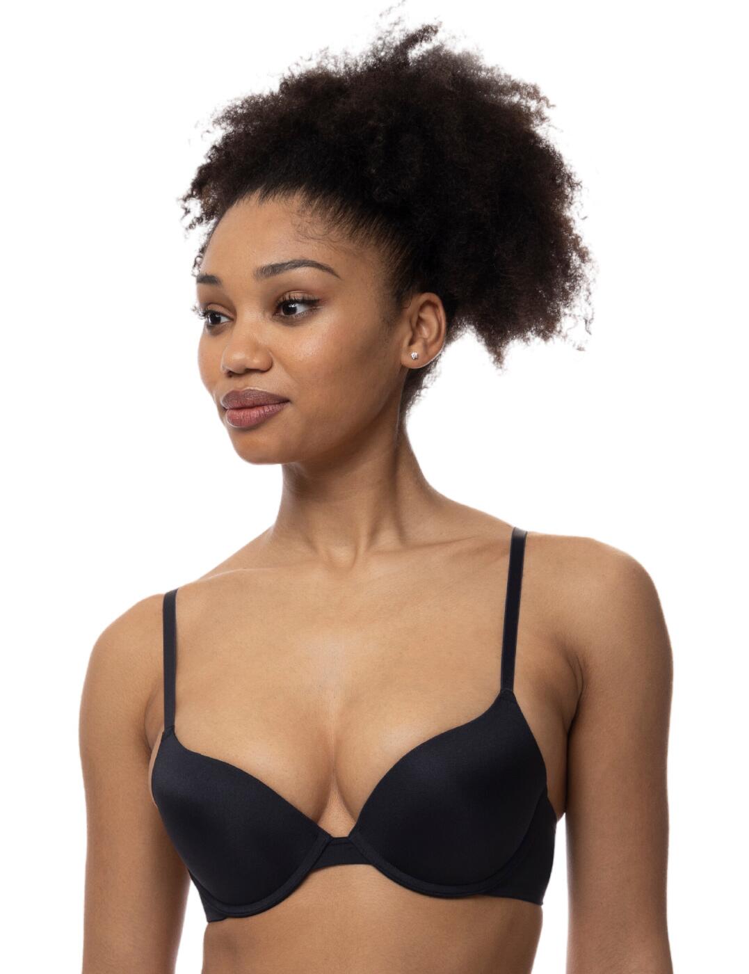 Look and feel your best in the Dorina Michelle/Eco demi cup bra. This modern and stylish bra has been designed with all the features necessary to lift and shape for a flattering look that will make you feel confident. The plunging neckline offers a chic and sophisticated feel, perfect for everyday use. The bra is underwired to ensure a secure and comfortable hold and offers adjustable straps for a secure fit. The soft and smooth eco fibres micro fabric imbues the piece with a modern and contemporary feel – it's not just stylish, but also eco-friendly. And with a hook and eye closure, you can trust that this bra is both secure and comfortable. Don't waste any time, opt for classic everyday lingerie with the Dorina Michelle/Eco demi cup bra.  Push up bra Lifts and shapes Padded cups Plunging neckline showcases your cleavage Underwired Modern styling with simple eco fibres micro fabric Soft and smooth Hook and eye closure Adjustable shoulder straps Country of origin: China Composition: 54% Polyamide &pipe; 36% Polyester &pipe; 10% Elastane Listed in UK sizes  61937-107193-1436325 D17192MI033 Push Up Bra