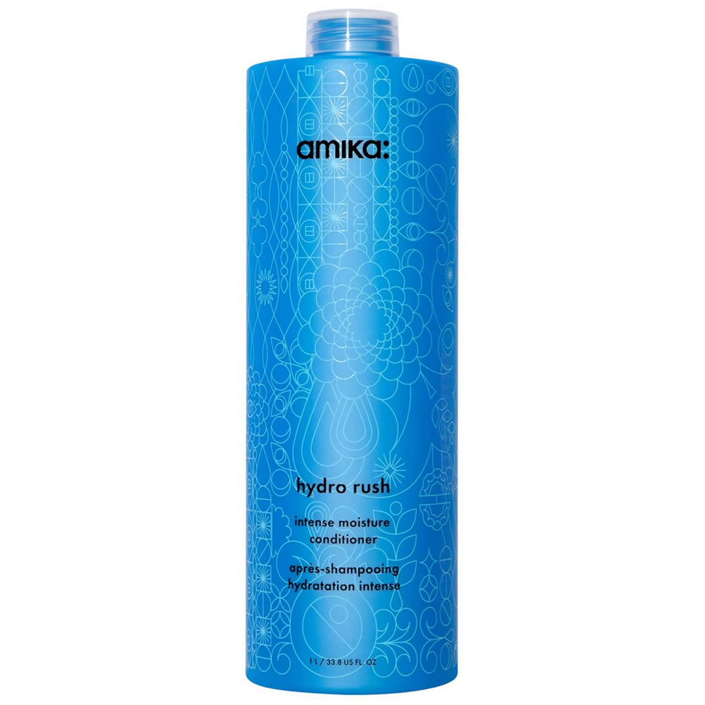 Amika Hydro Rush Intense Conditioner 1000ml - Luxurious Look