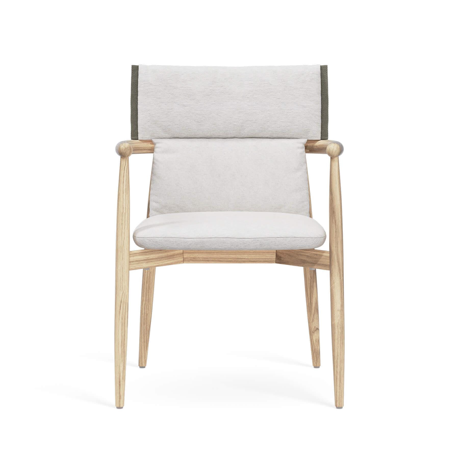 Carl Hansen Son Carl Hansen E008 Embrace Outdoor Cushion For Dining Chair White
