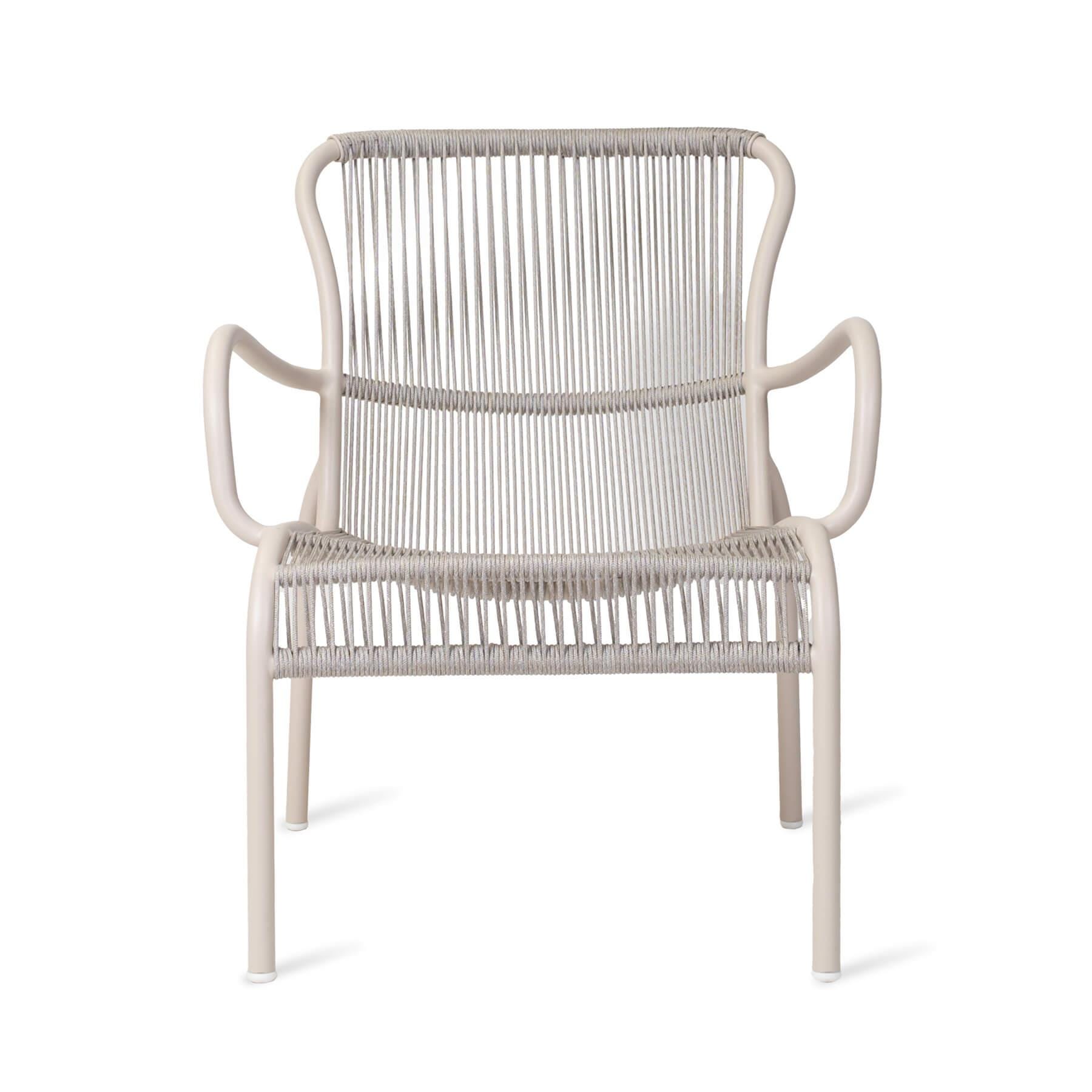 Vincent Sheppard Loop Garden Lounge Chair Dune White Designer Furniture From Holloways Of Ludlow