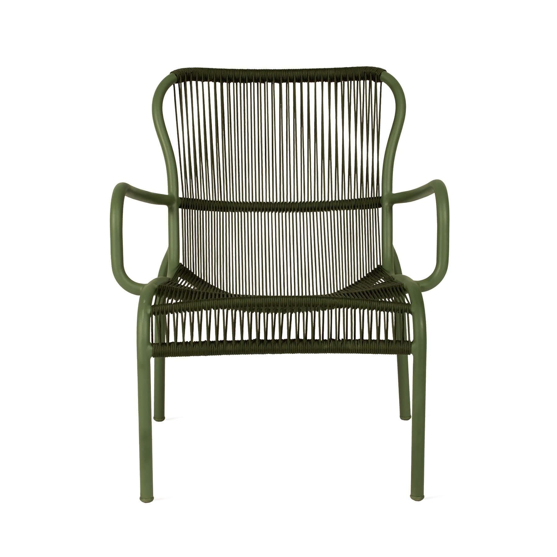 Vincent Sheppard Loop Garden Lounge Chair Moss Green Designer Furniture From Holloways Of Ludlow