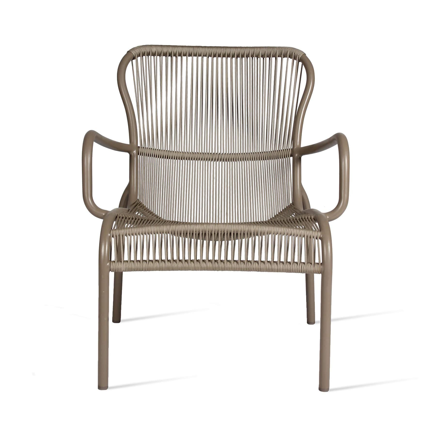 Vincent Sheppard Loop Garden Lounge Chair Taupe Grey Designer Furniture From Holloways Of Ludlow