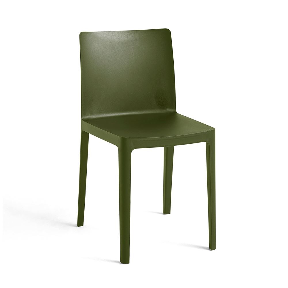 Elementaire Chair Olive Green Sky Grey Outdoor