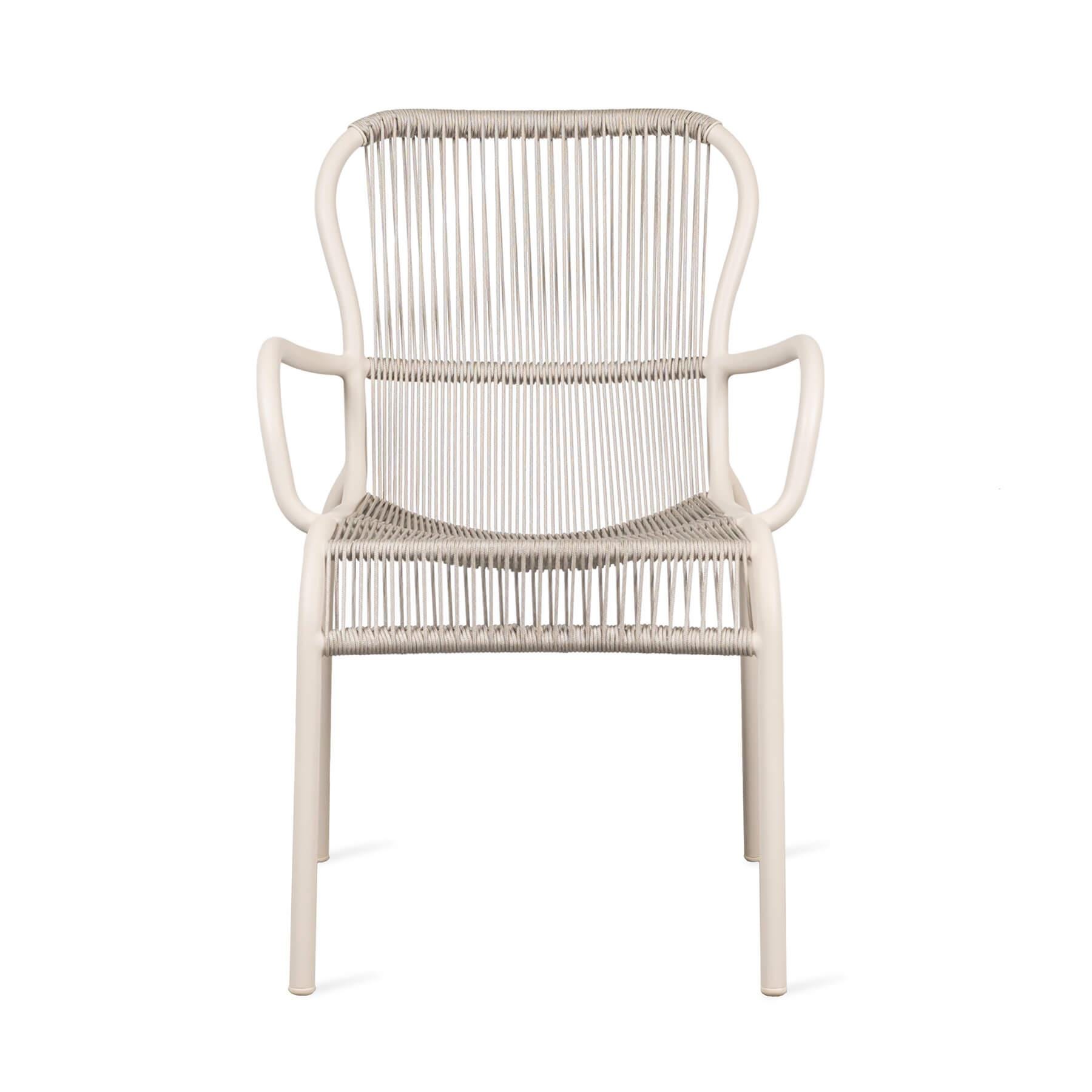 Vincent Sheppard Loop Garden Dining Chair Dune White Designer Furniture From Holloways Of Ludlow