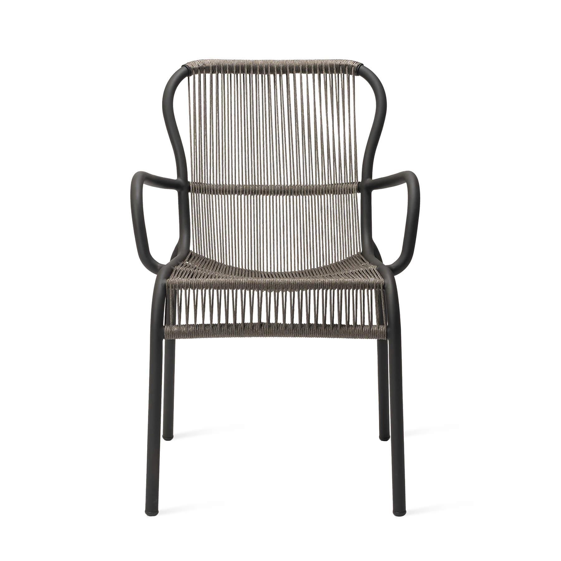 Vincent Sheppard Loop Garden Dining Chair Fossil Grey Designer Furniture From Holloways Of Ludlow