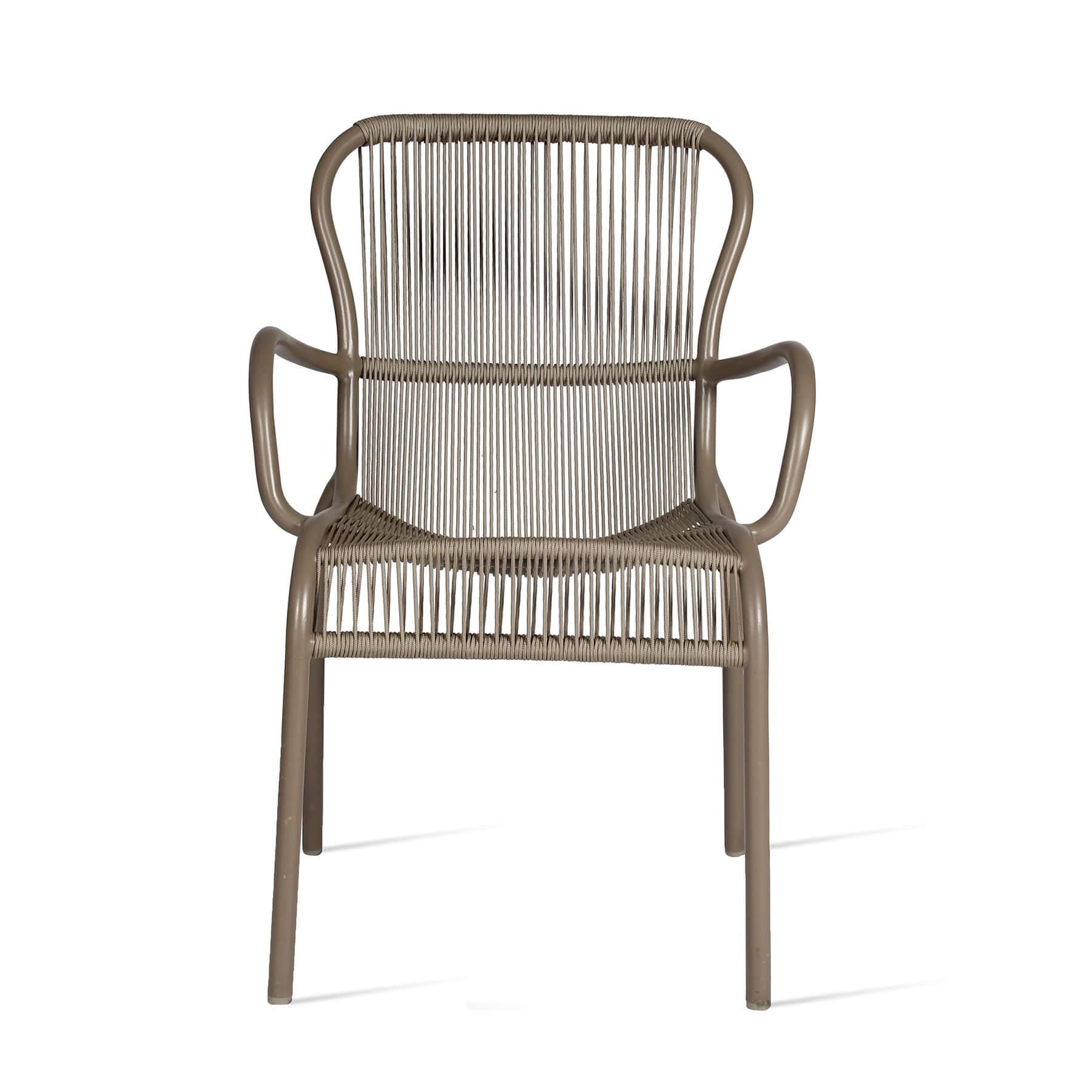 Vincent Sheppard Loop Garden Dining Chair Taupe Grey Designer Furniture From Holloways Of Ludlow