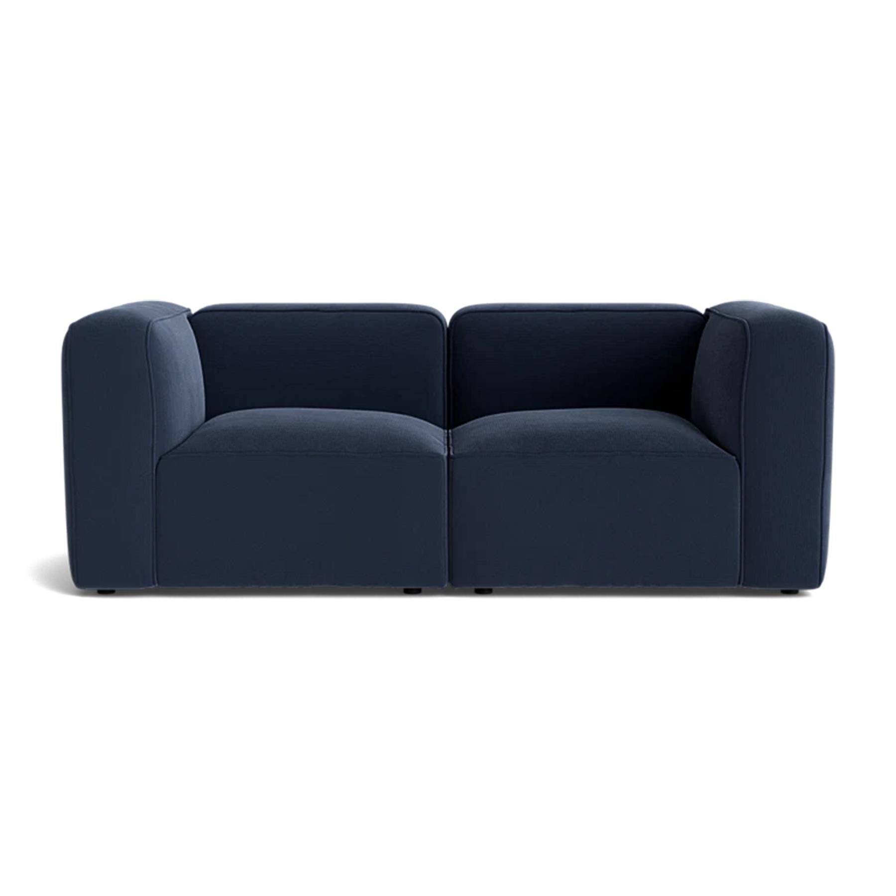 Make Nordic Basecamp 2 Seater Sofa Nordic Velvet 220 Blue Designer Furniture From Holloways Of Ludlow