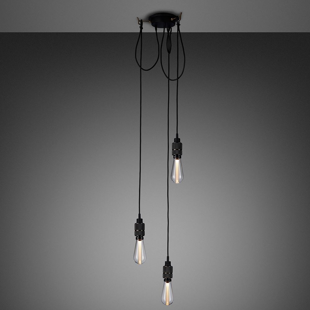 Buster Punch Hooked 30 Pendant Smoked Bronze No Shades 20m Black Designer Pendant Lighting