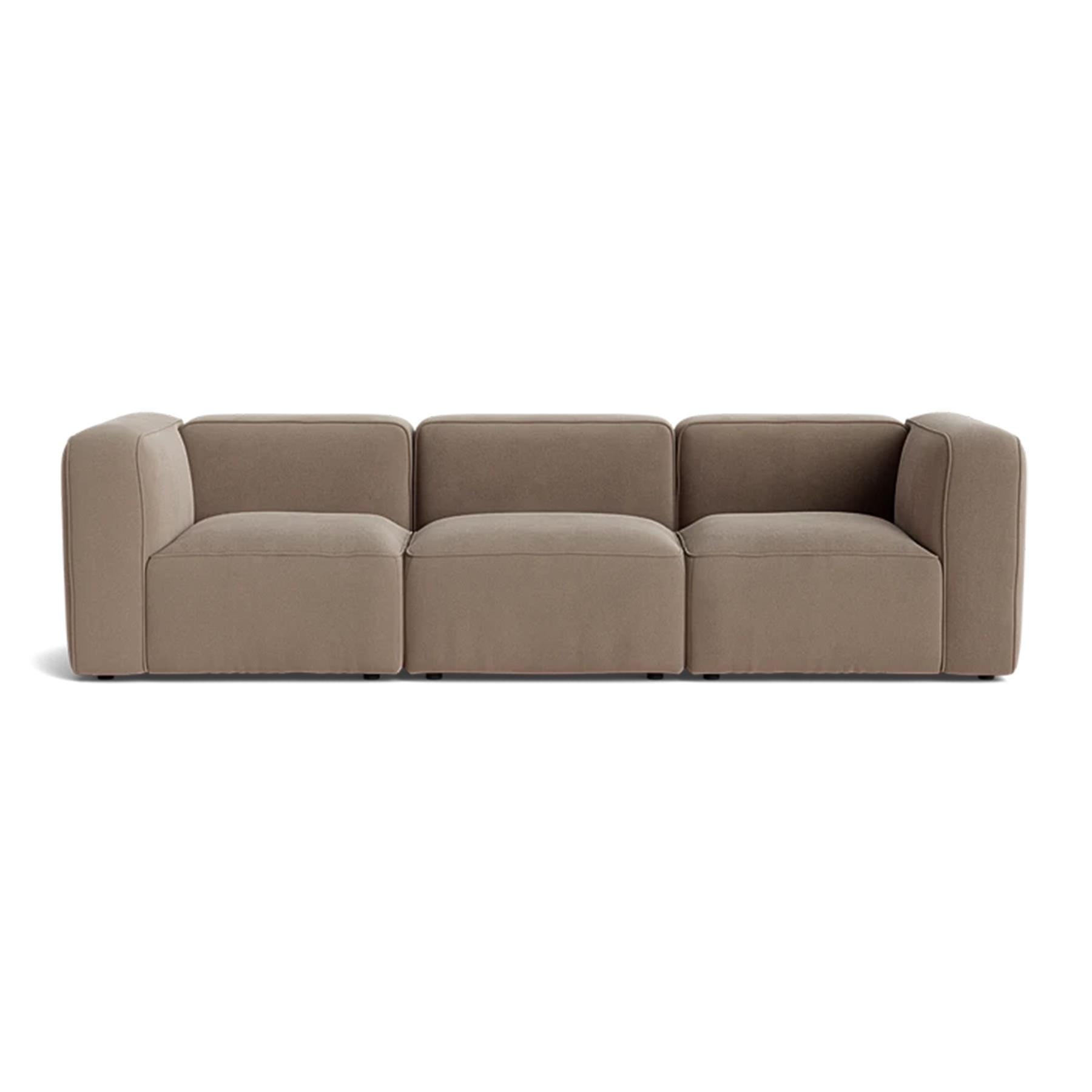 Make Nordic Basecamp 3 Seater Sofa Nordic Velvet 70 Brown Designer Furniture From Holloways Of Ludlow