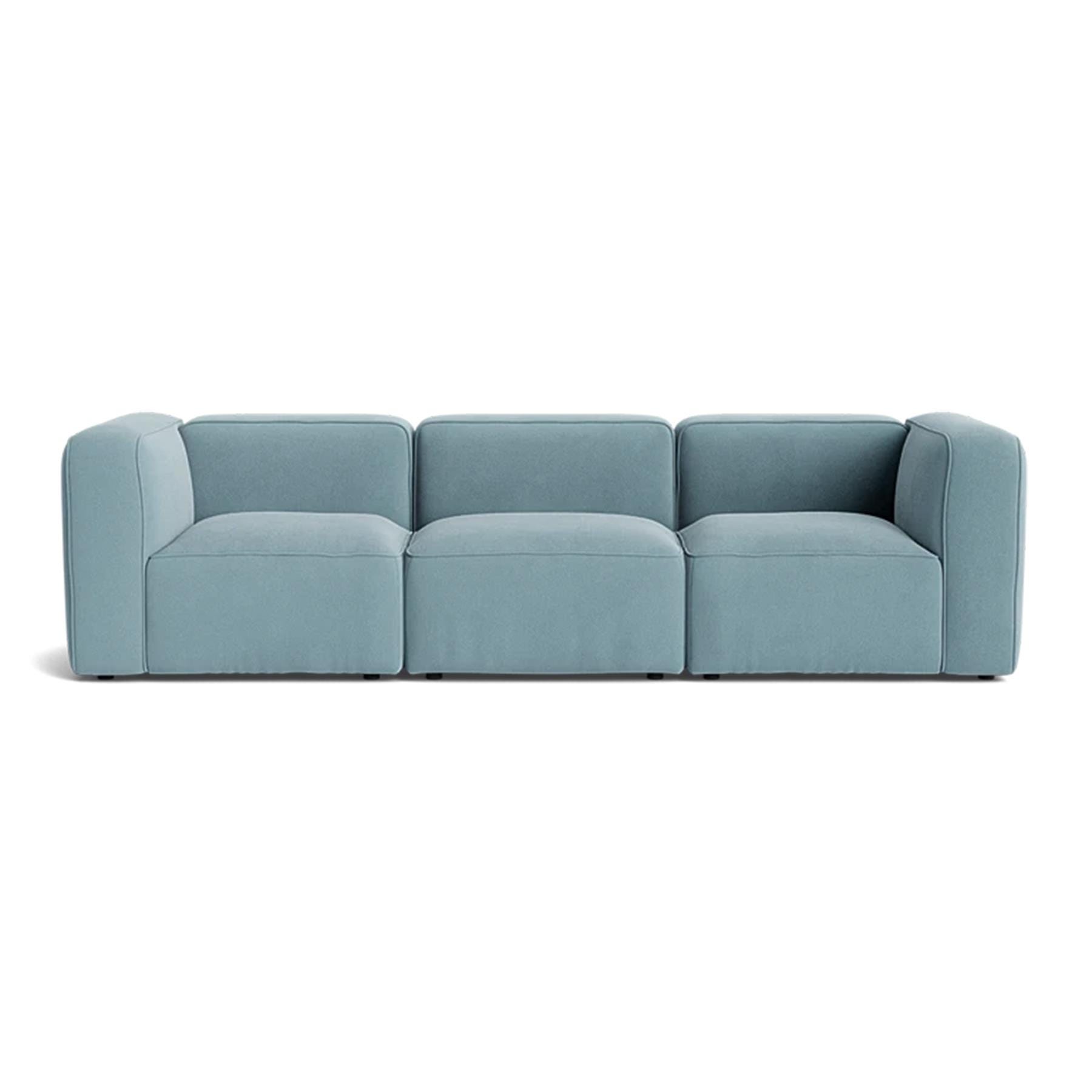 Make Nordic Basecamp 3 Seater Sofa Nordic Velvet 150 Blue Designer Furniture From Holloways Of Ludlow