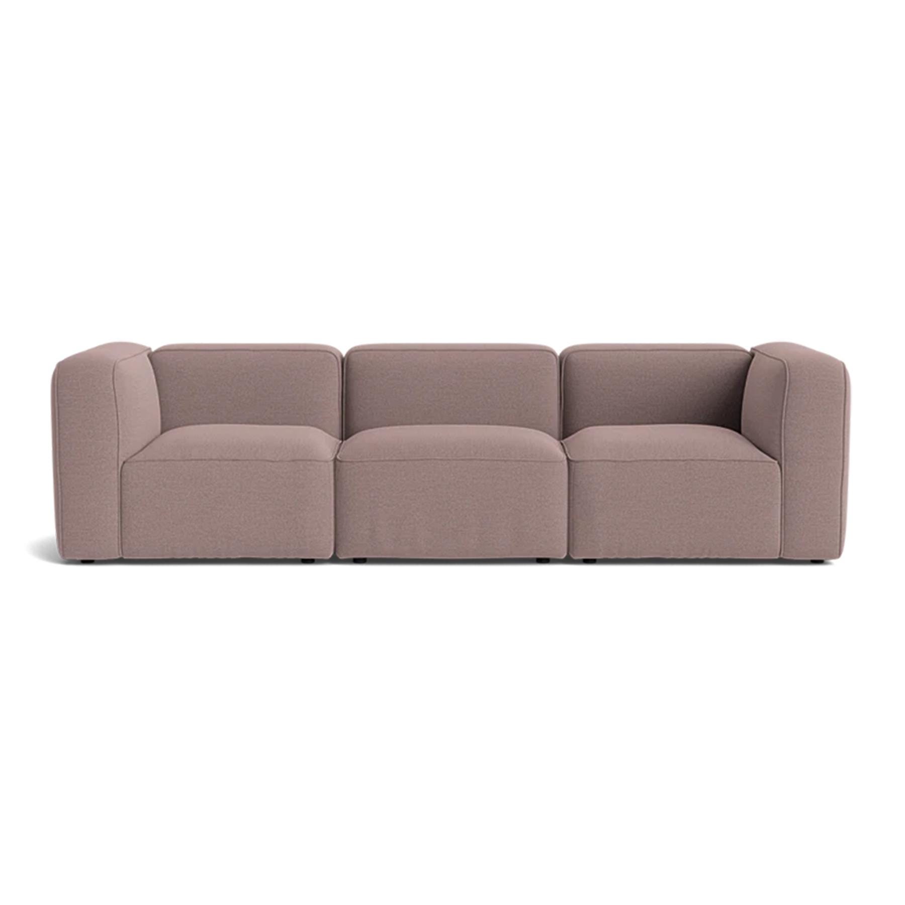 Make Nordic Basecamp 3 Seater Sofa Rewool 648 Pink Designer Furniture From Holloways Of Ludlow