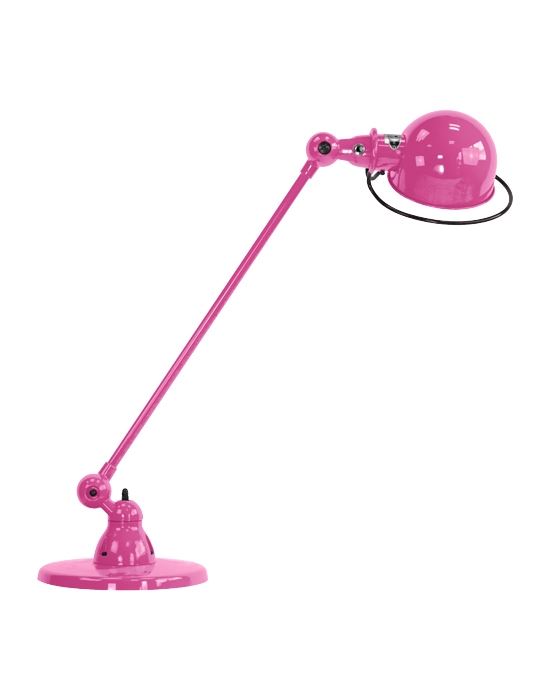 Jielde Loft Single Arm Desk Light Pink Gloss