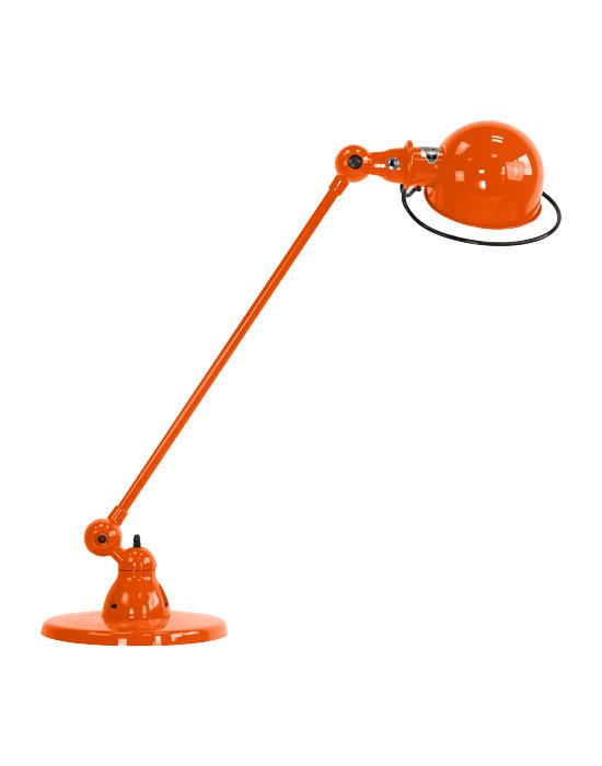 Jielde Loft Single Arm Desk Light Orange Matt