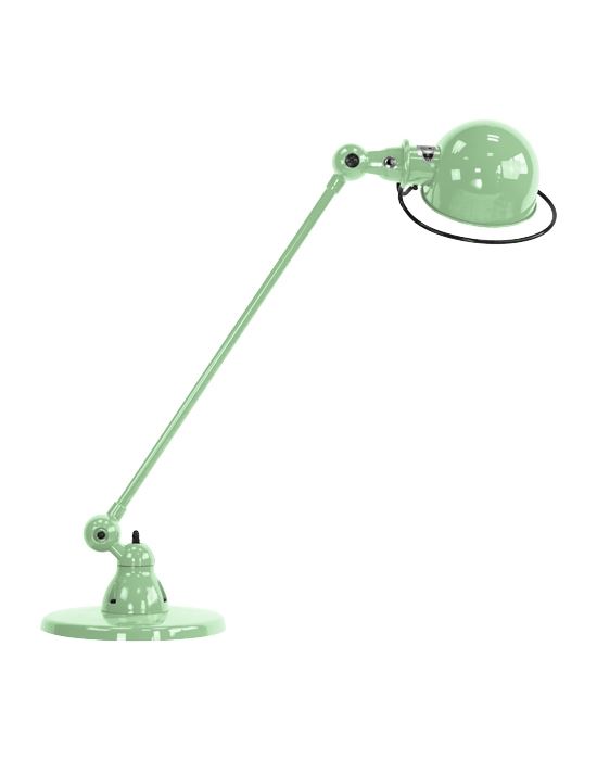 Jielde Loft Single Arm Desk Light Water Green Gloss