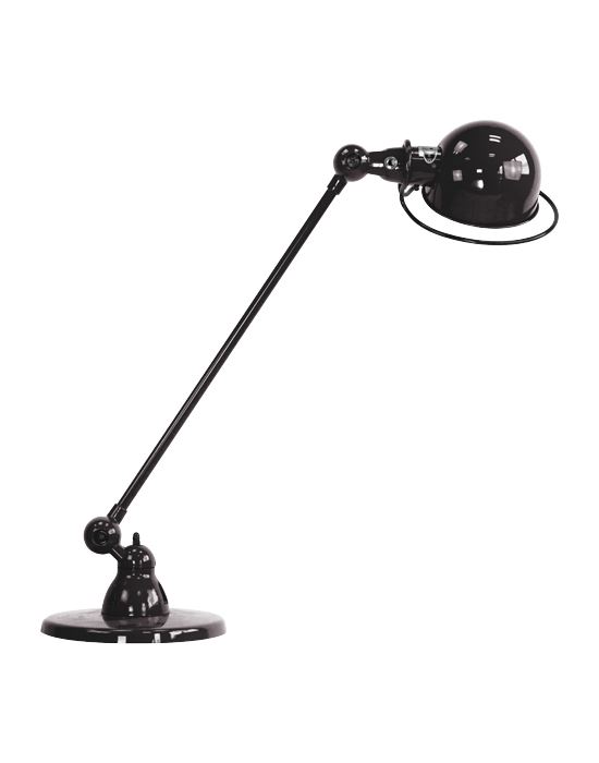 Jielde Loft Single Arm Desk Light Black Gloss