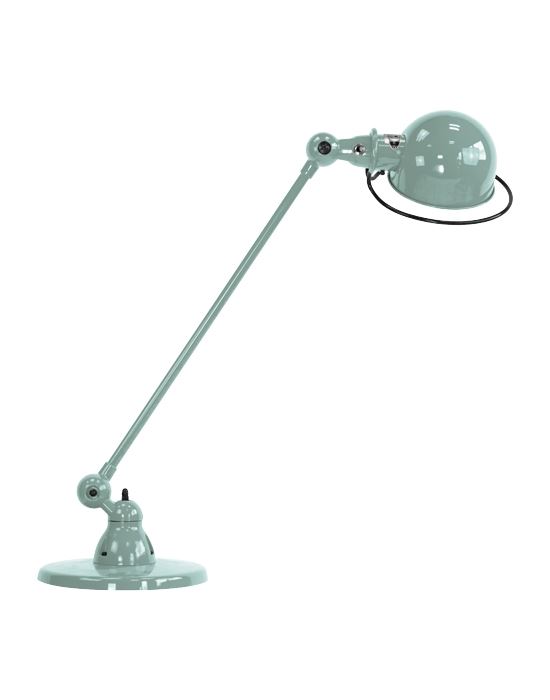 Jielde Loft Single Arm Desk Light Vespa Green Gloss