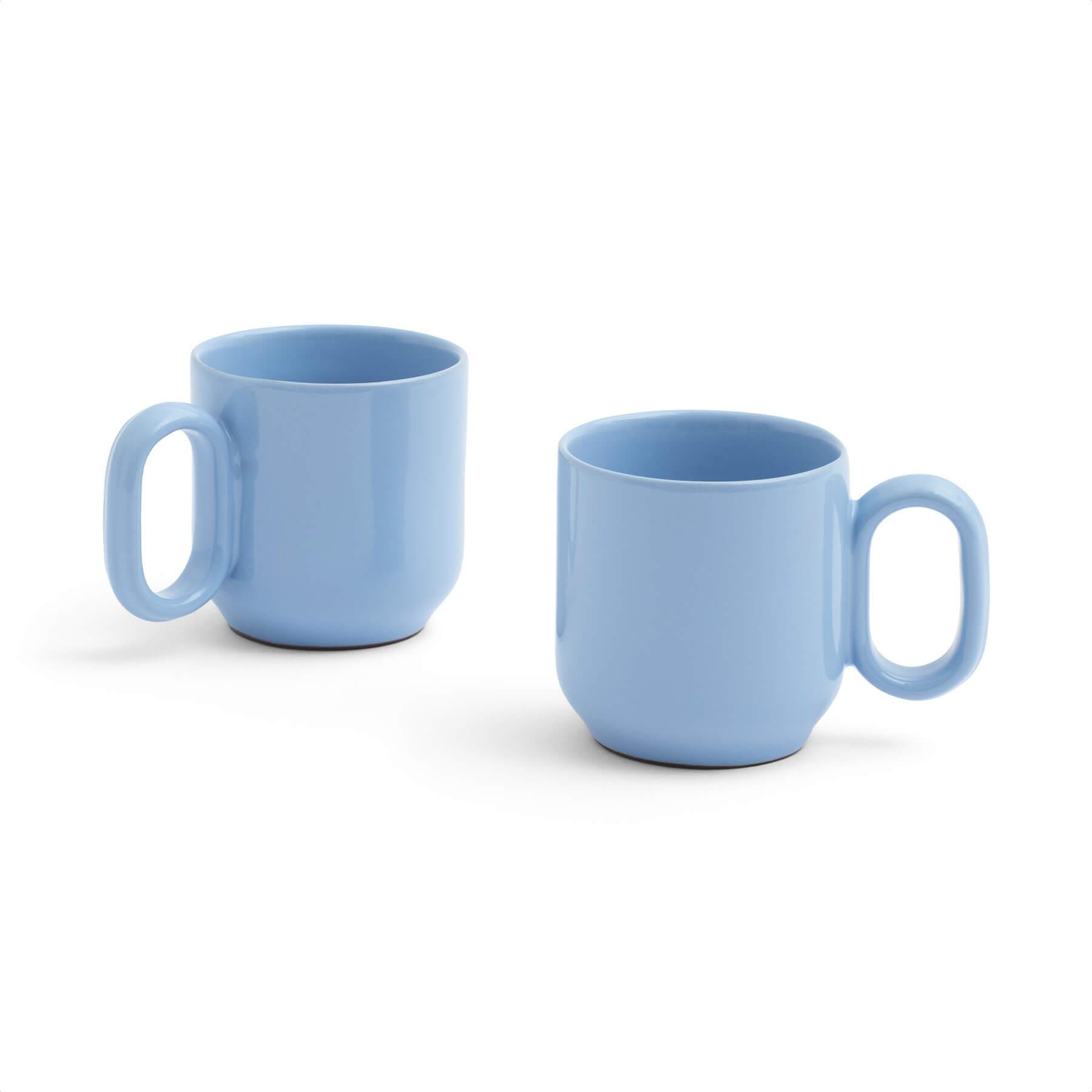 Hay Barro Cup Set Of 2 Light Blue Terracotta