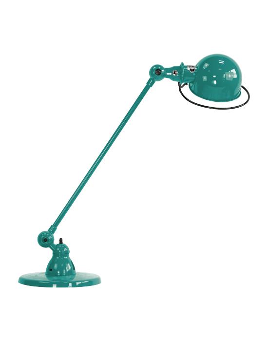 Jielde Loft Single Arm Desk Light Water Blue Matt