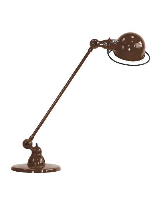 Jielde Loft Single Arm Desk Light Chocolate Gloss