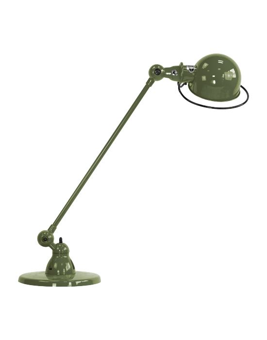 Jielde Loft Single Arm Desk Light Olive Gloss