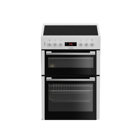 Blomberg Hkn65w 60cm Double Oven Electric Cooker With Ceramic Hob White A Energy Rated Euronics