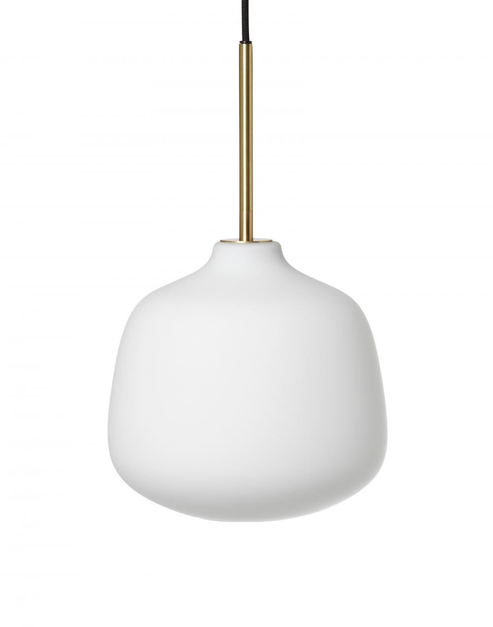 Rubn Holborn Pendant Brass Opal Glass Brassgold Designer Pendant Lighting