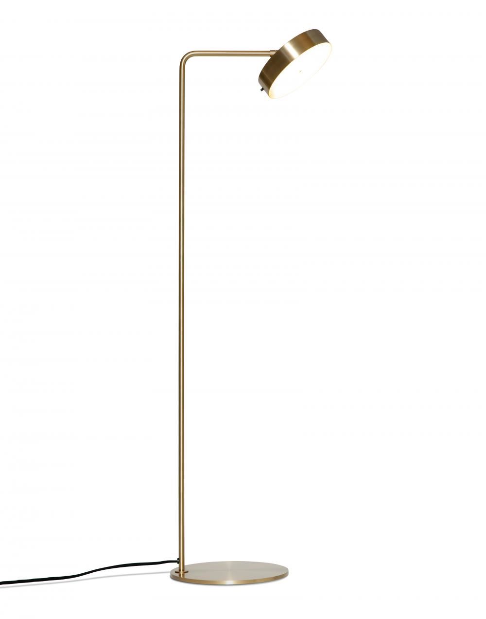 James Floor Light Brass