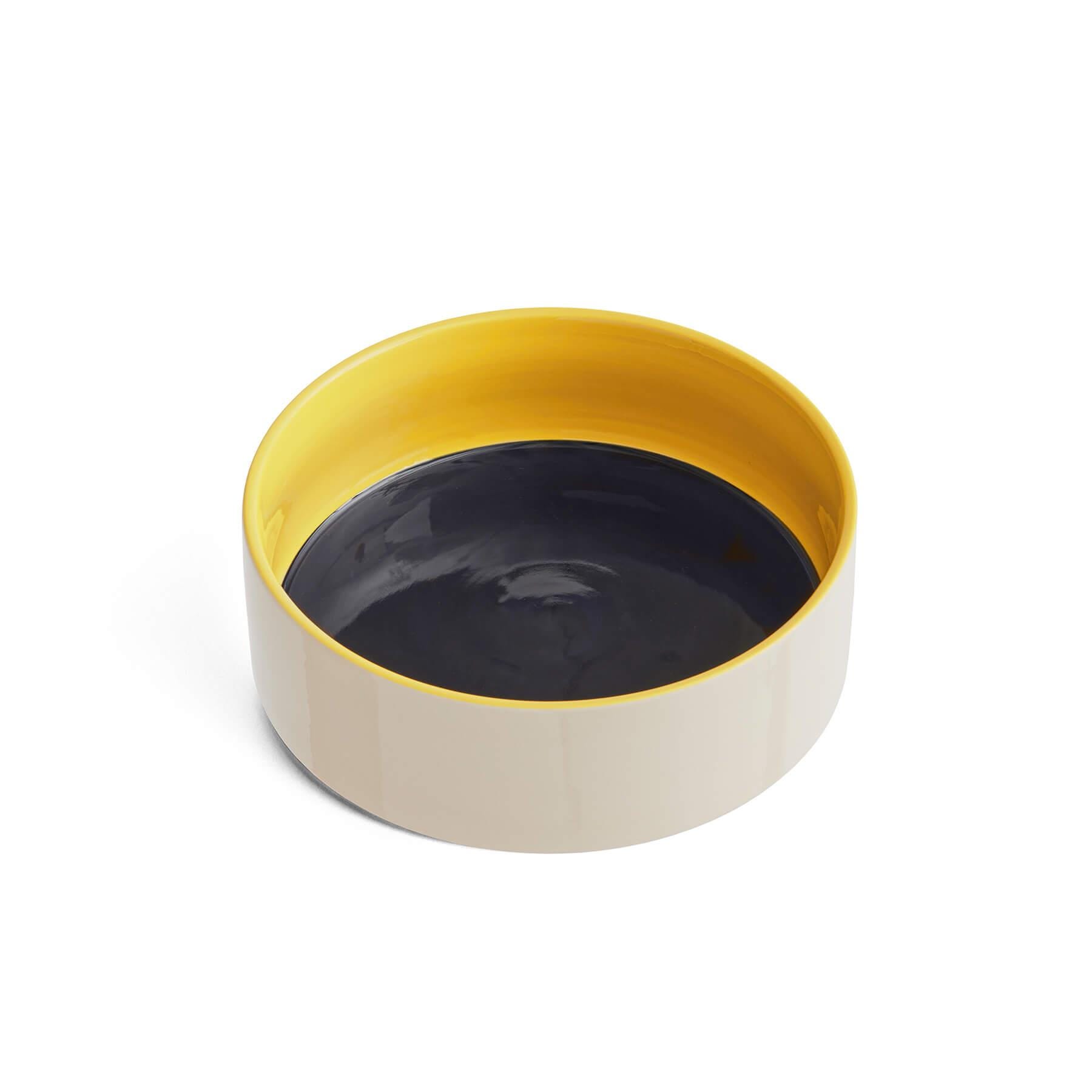 Hay Dogs Bowl Large Blue Yellow