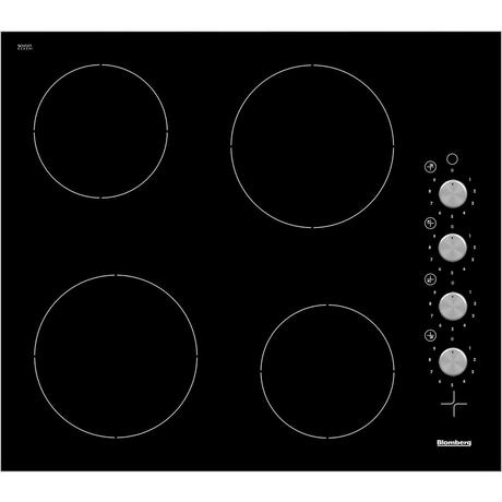 Blomberg Mkn24001 60cm Ceramic Hob Black Euronics