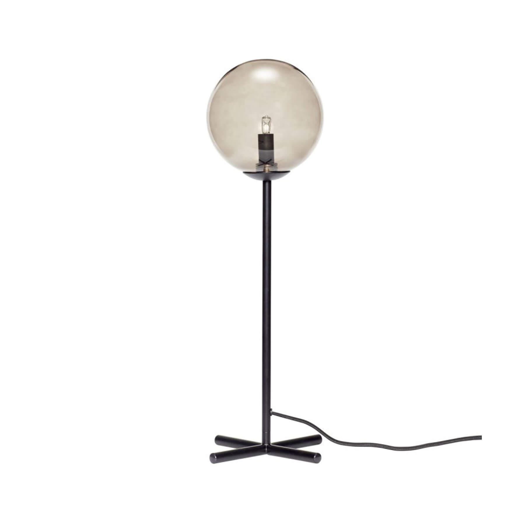 Hubsch Champ Table Lamp Black