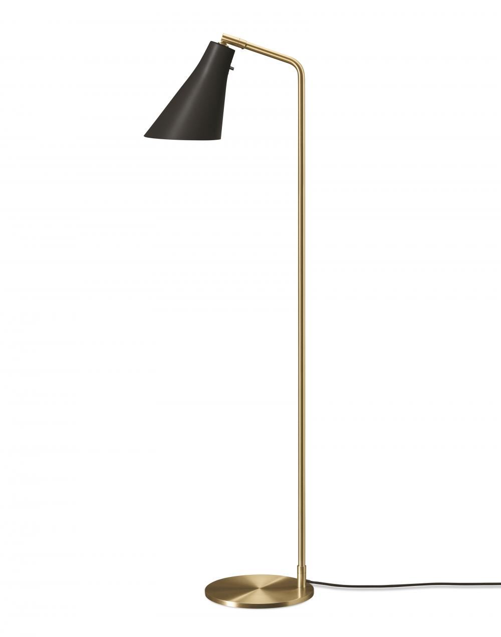 Miller Floor Light Light Sand Brass