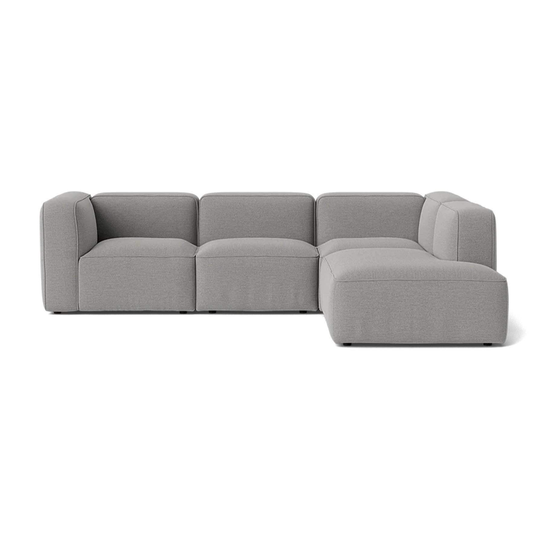 Make Nordic Basecamp Small Family Sofa Rewool 128 Right Grey Designer Furniture From Holloways Of Ludlow