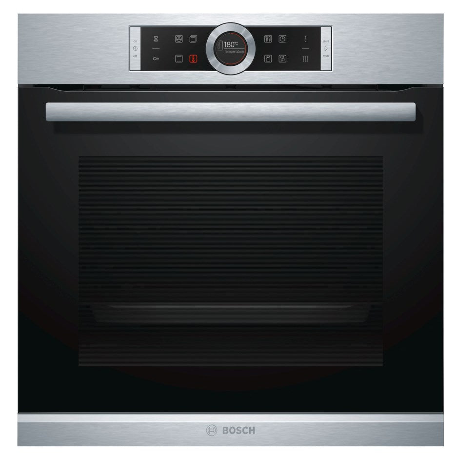 Bosch Hbg674bs1b Serie 8 Single Oven With Pyrolytic Cleaning Stainless Steel 2 Only At This Price