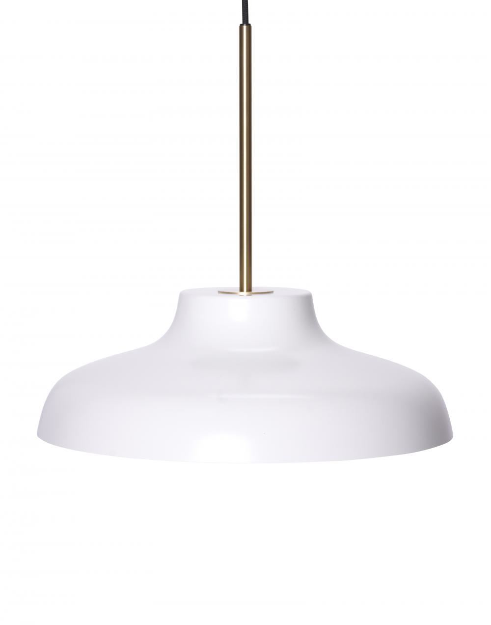 Rubn Bolero Pendant Large White Brass Designer Pendant Lighting