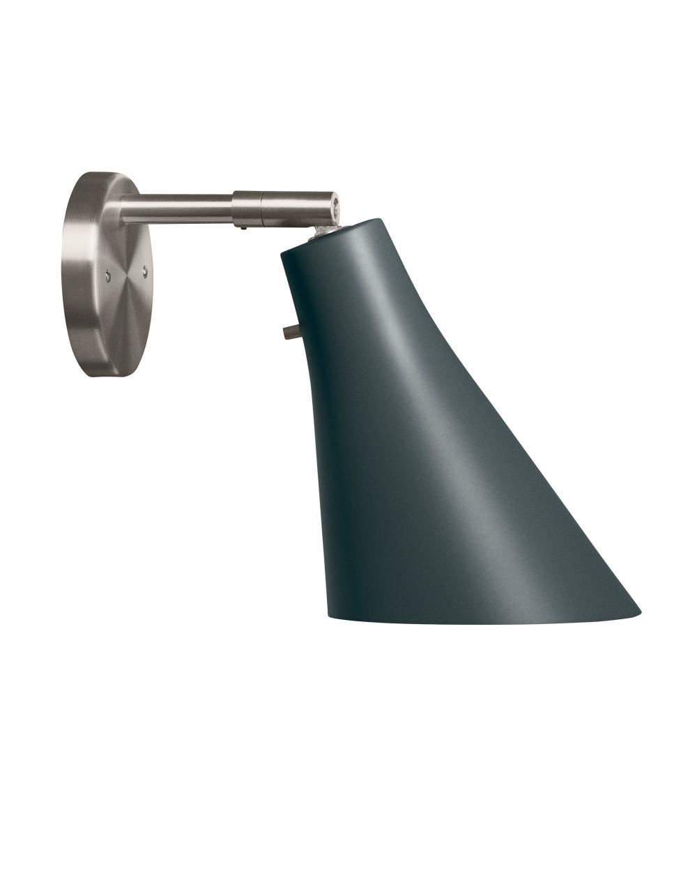 Miller Wall Light Slate Grey Steel Hardwired