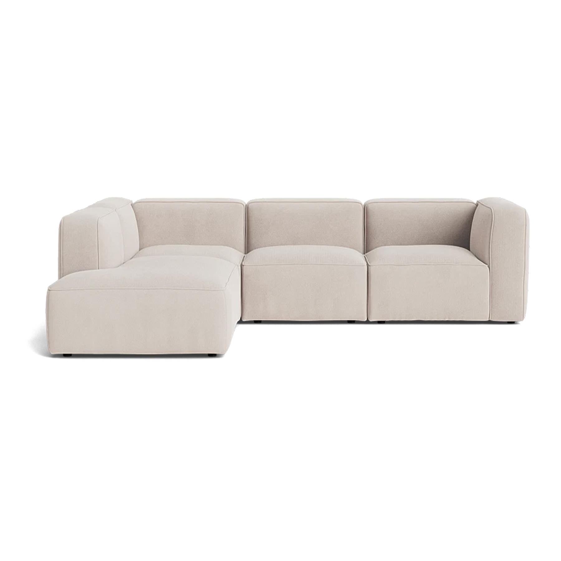 Make Nordic Basecamp Small Family Sofa Nordic Velvet 50 Left Brown Designer Furniture From Holloways Of Ludlow