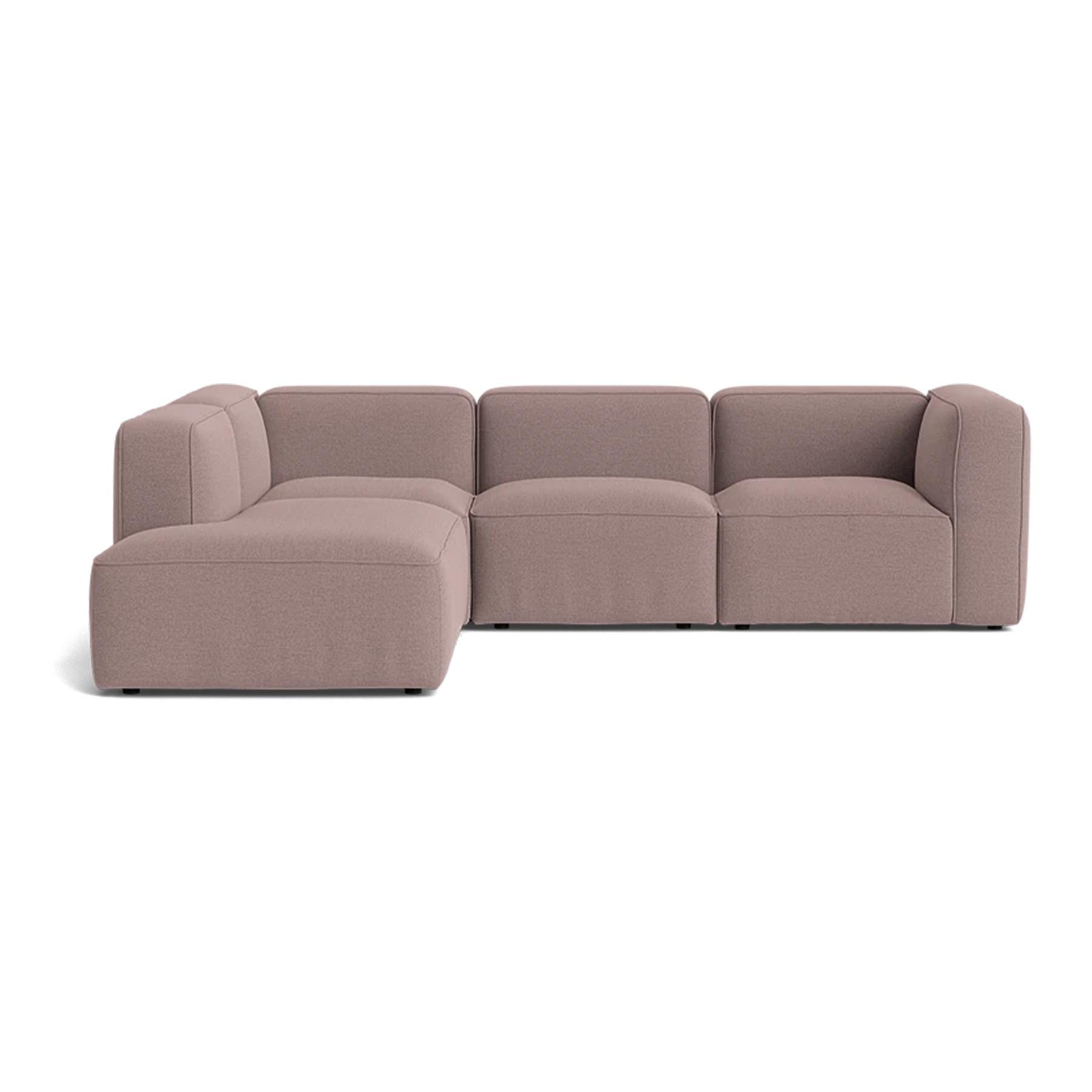 Make Nordic Basecamp Small Family Sofa Rewool 648 Left Pink Designer Furniture From Holloways Of Ludlow