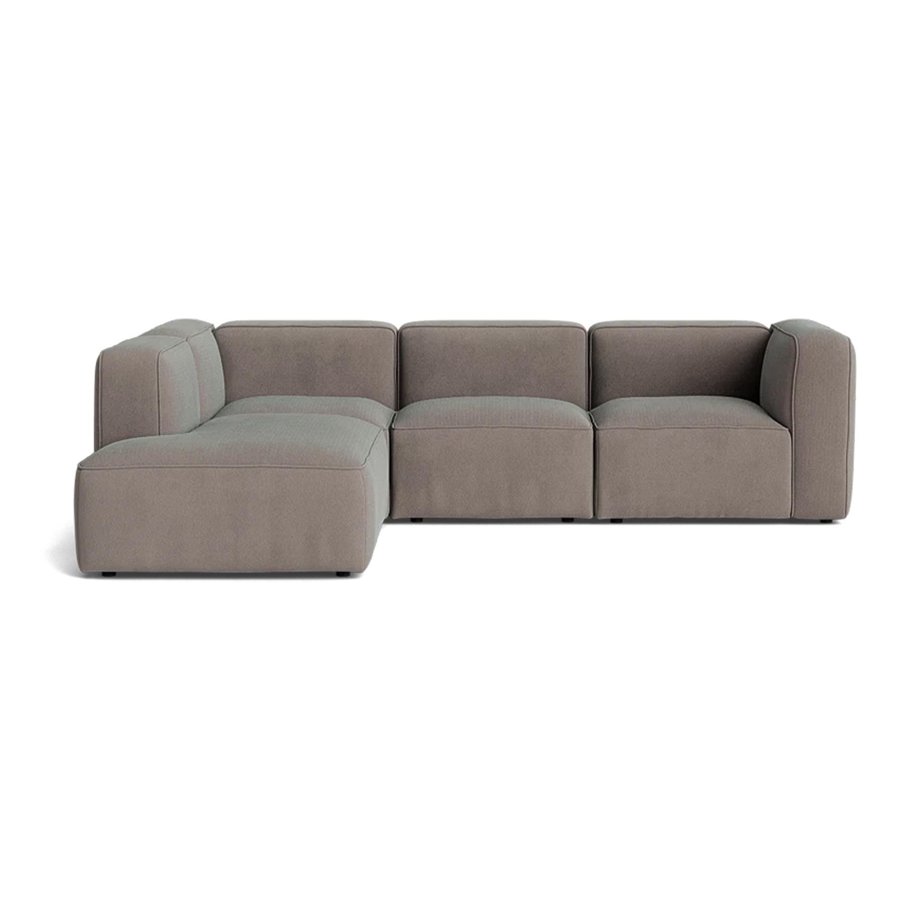 Make Nordic Basecamp Small Family Sofa Nordic Velvet 260 Left Brown Designer Furniture From Holloways Of Ludlow