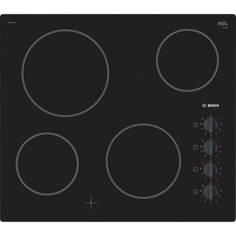 Bosch Pke611ca1e 60cm Ceramic Hob Black Euronics