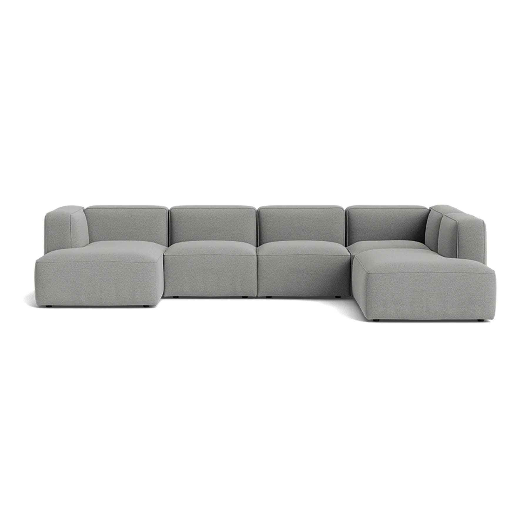 Make Nordic Basecamp Family Sofa Rewool 128 Left Grey Designer Furniture From Holloways Of Ludlow