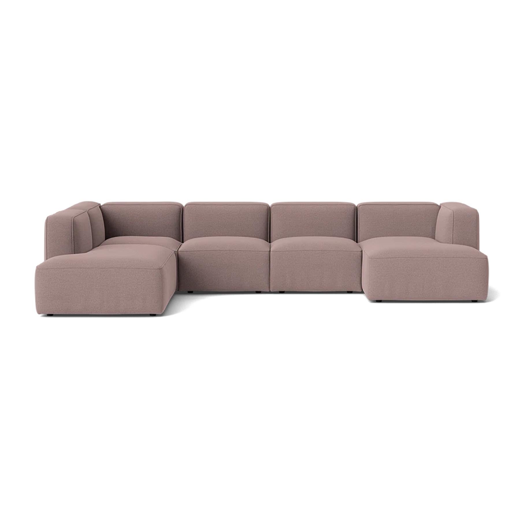 Make Nordic Basecamp Family Sofa Rewool 648 Right Pink Designer Furniture From Holloways Of Ludlow