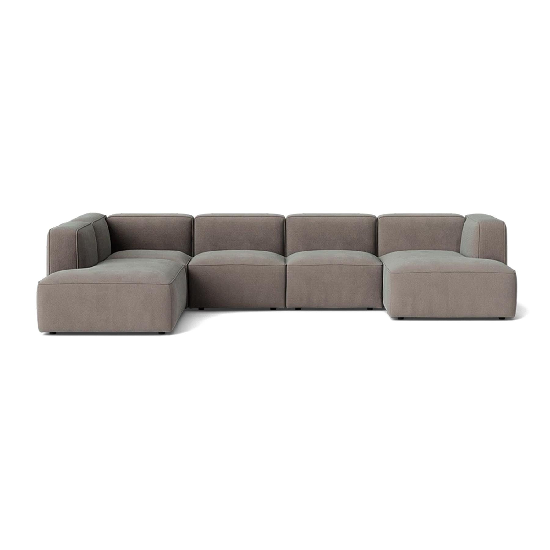 Make Nordic Basecamp Family Sofa Nordic Velvet 260 Right Brown Designer Furniture From Holloways Of Ludlow