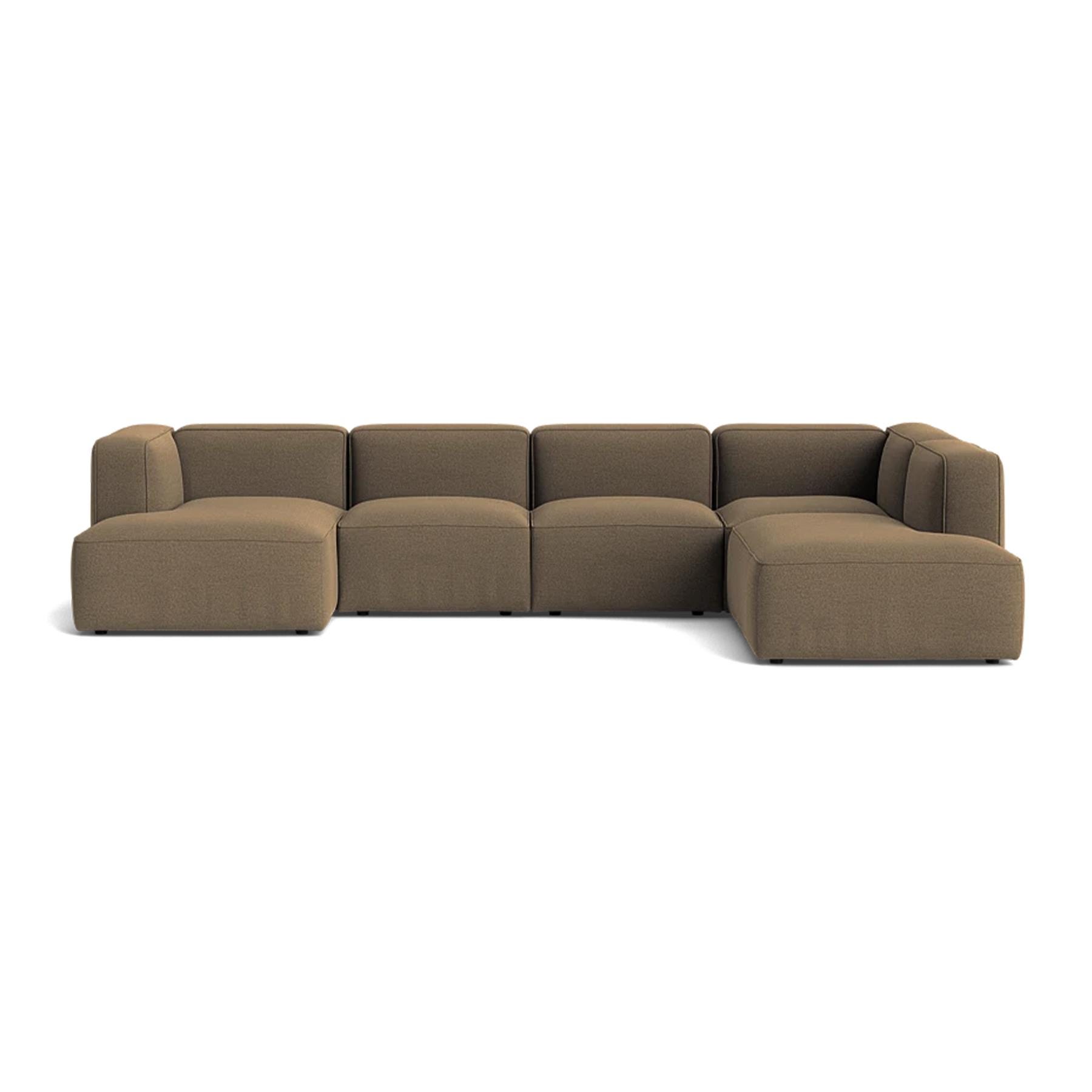 Make Nordic Basecamp Family Sofa Rewool 358 Left Brown Designer Furniture From Holloways Of Ludlow