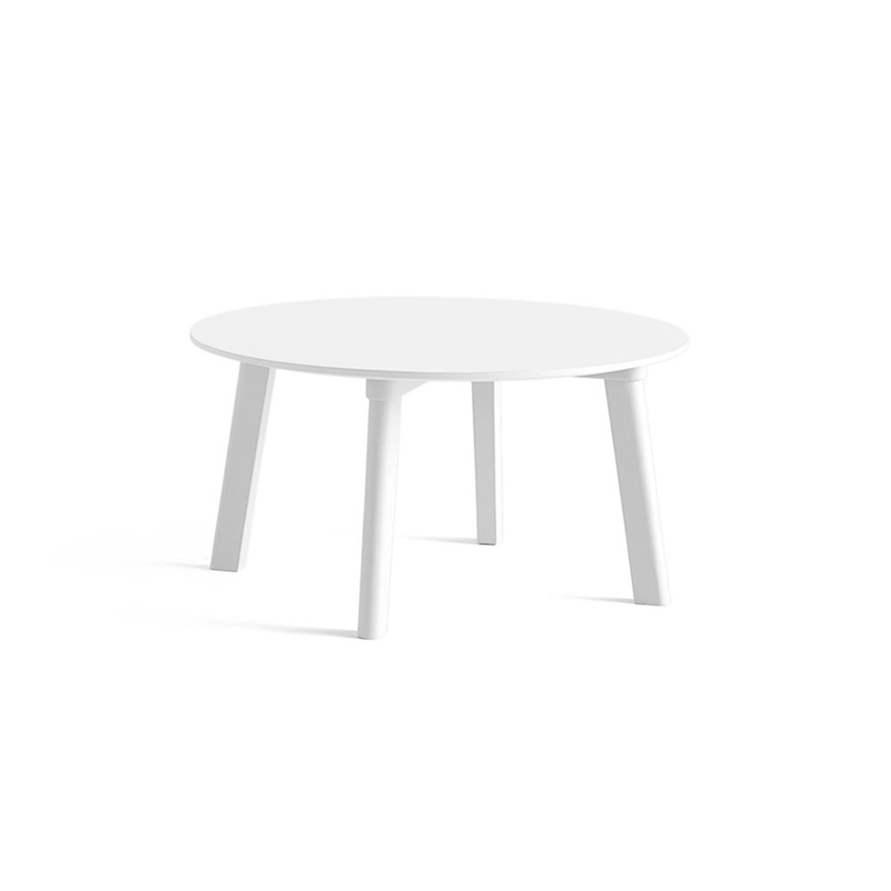 Cph 250 Coffee Table Round Pearl White Pearl White Base