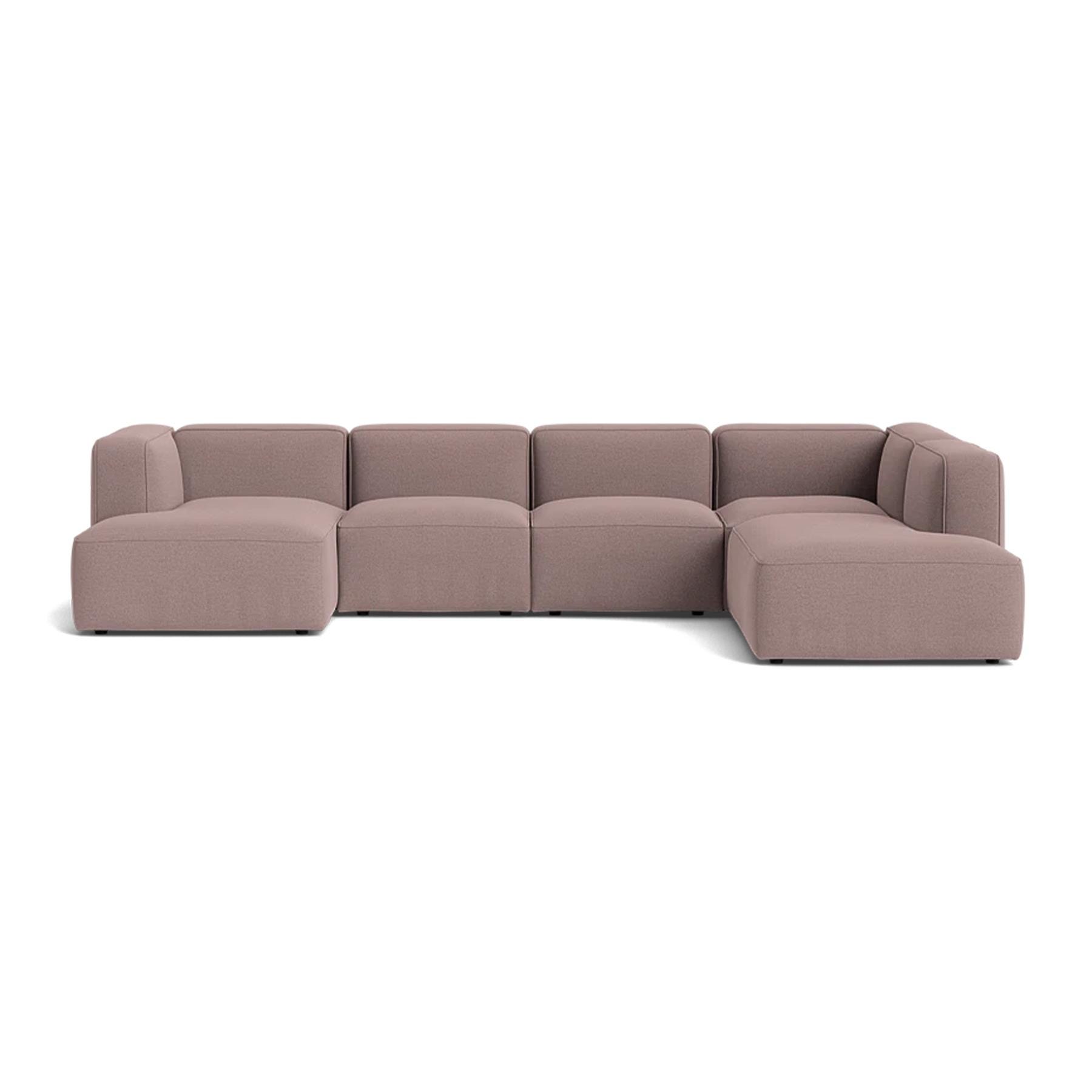 Make Nordic Basecamp Family Sofa Rewool 648 Left Pink Designer Furniture From Holloways Of Ludlow